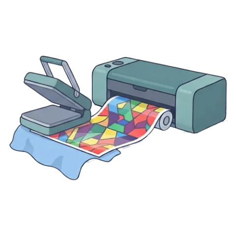Direct to film transfer printer
